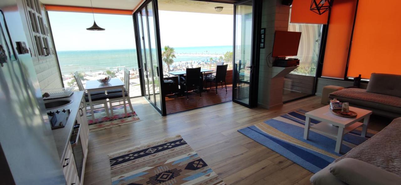 Luxury Beach Apartment In Qerret 格勒姆 外观 照片